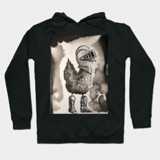 Chicken in Armor Hoodie